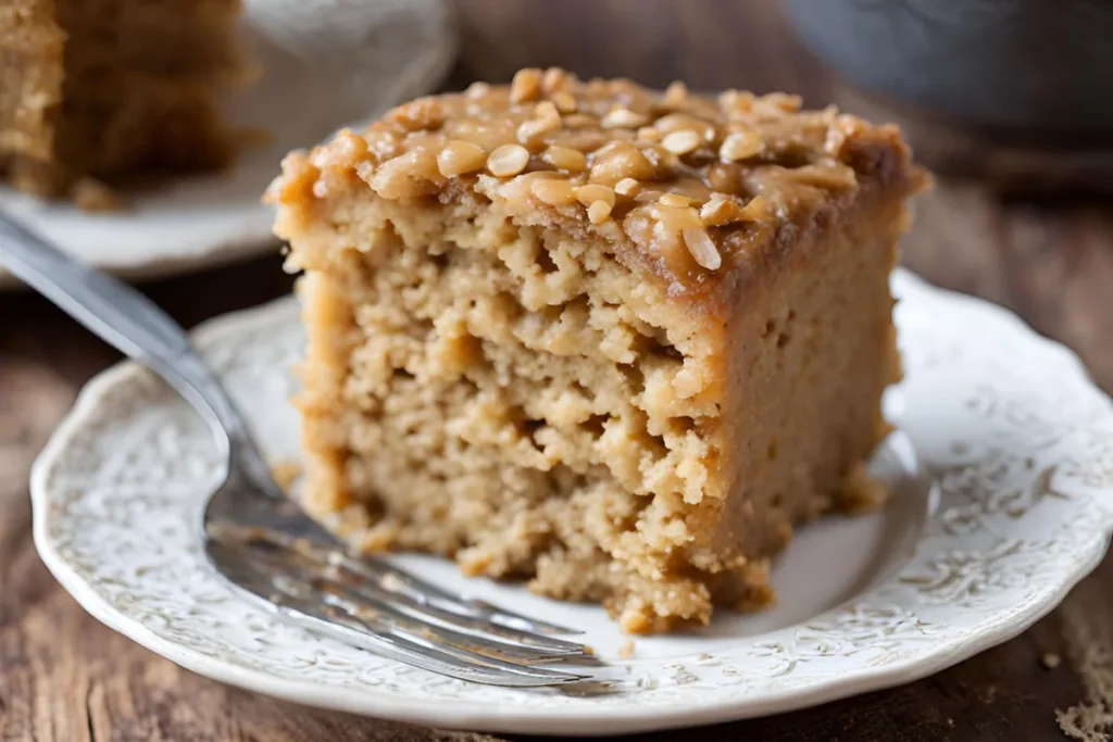 Recette Gâteau Moelleux aux Flocons d’Avoine